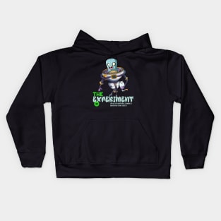 Cartoon Alien Experiment Space Astronaut Robot Kids Hoodie